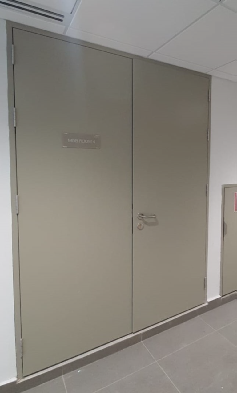 Steel Fire Rared Door Fire Rated Doors – SIAC Pte Ltd